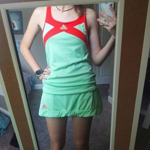 Adidas Women's Mint Green Tennis Set